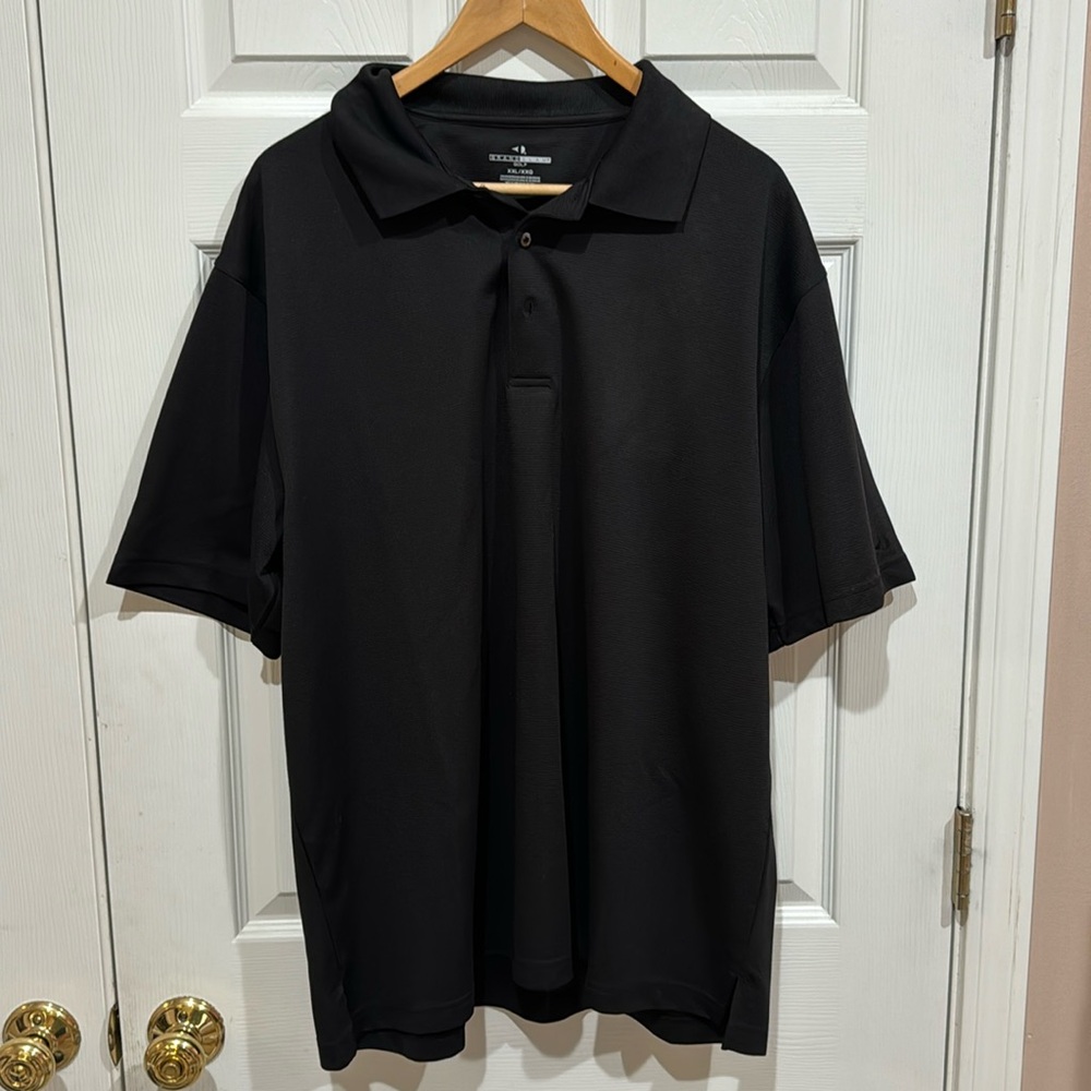 GRANDSLAM golf XXL polo shirt black